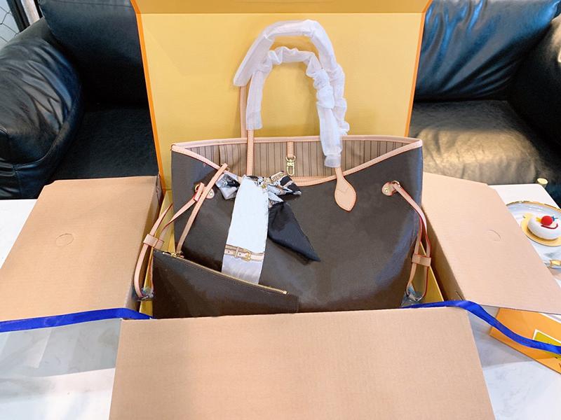 

Women Luxurys Designers Bags 2021 original old flower oversize tote wholesale patent leather handbags imitation brand Classic Fashion Designer large shoulder bag