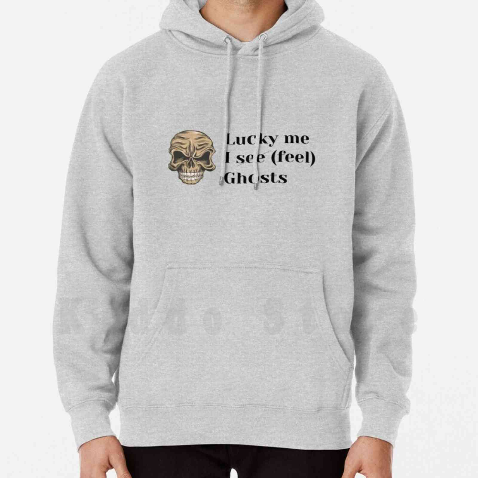 

Lucky Me i See Ghosts Hoodes Long Sleeve Kds, M-3-4baseball-black