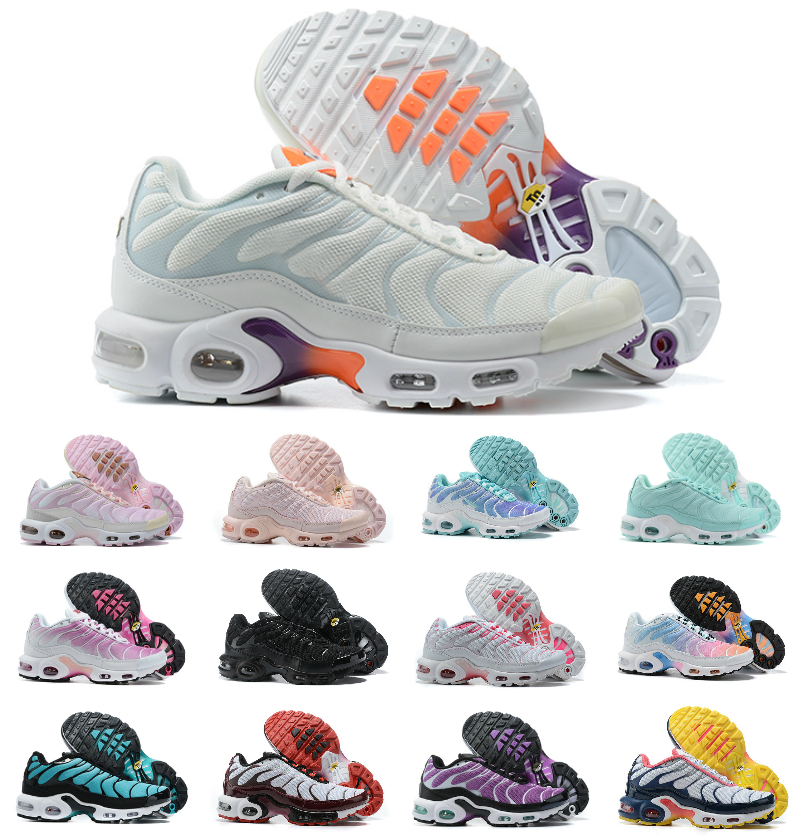 

Womens Tn OG Running Shoes Air Plus Ultra Premium Pink Navy Trainers Requin Tns Femmes Chaussures Triple Black White Orange jogging Sneakers Designers