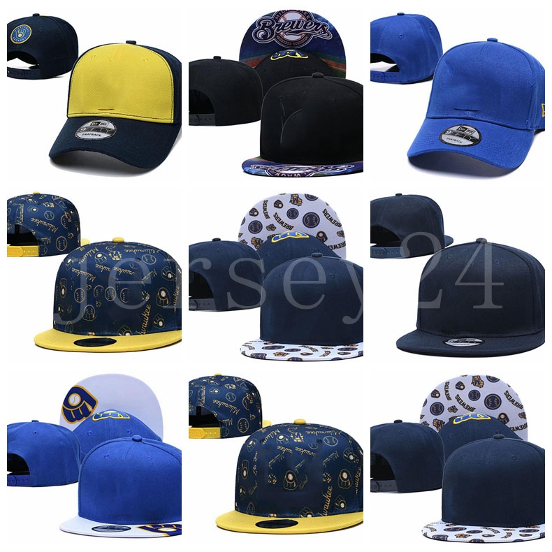 

Snapbacks Brewers hat Outdoor Fashionable Summer Fits Baseball Truck Ca, Blue;gray