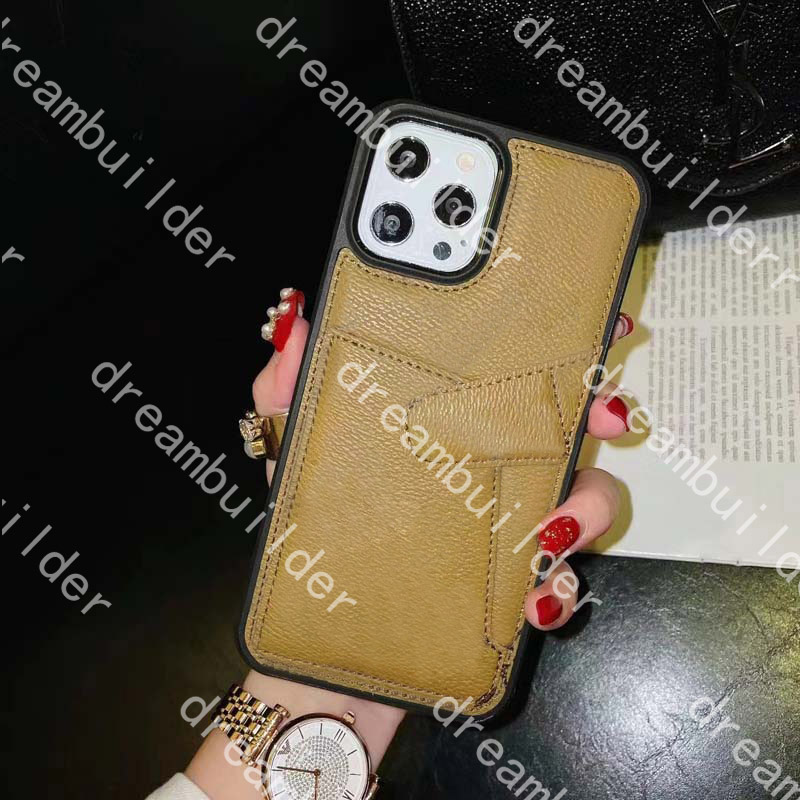 

L fashion phone cases for 12 pro max 12mini mini 11Pro 11proMax 7 8 plus X XS XR XSMAX PU leather case designer shell with card bag