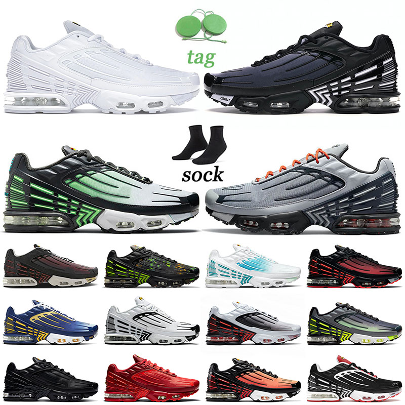 

2023 Tuned Plus III Tn 3 Running Shoes Tns Big Size 12 Bone Black Ghost Green Olive OG Sneakers Triple White Obsidian Tn3 Terrascape Men Women Trainers Runners, A52 gold 39-45