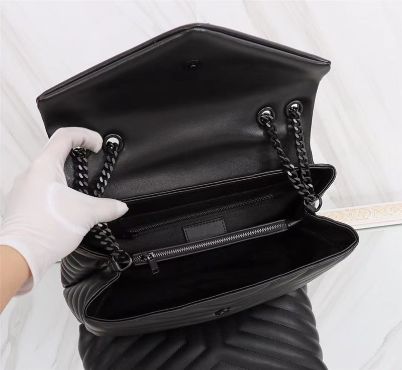 

Classic Miss Classic Bags Shape Flaps Chain Bag Luxury Designers Lady LOULOU Handbags Women Shoulder handbag Clutch Tote Messenger Evening S