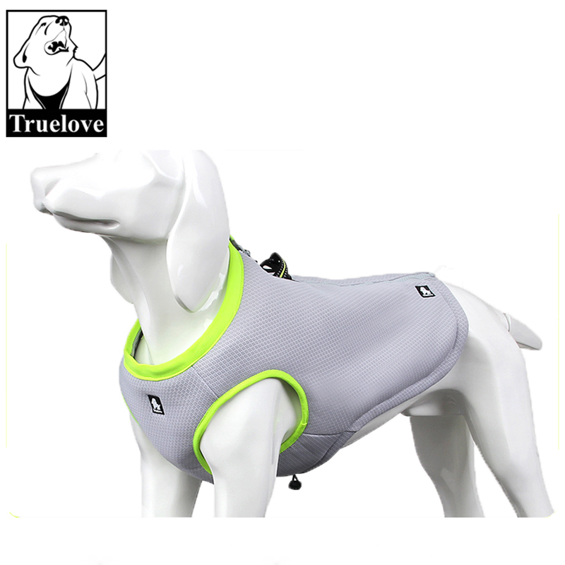 

Trueove Pet Cooing Vest Summer Cothes for Sma and Big dog Warm in Winter and Coo TG2511, Orange-grey