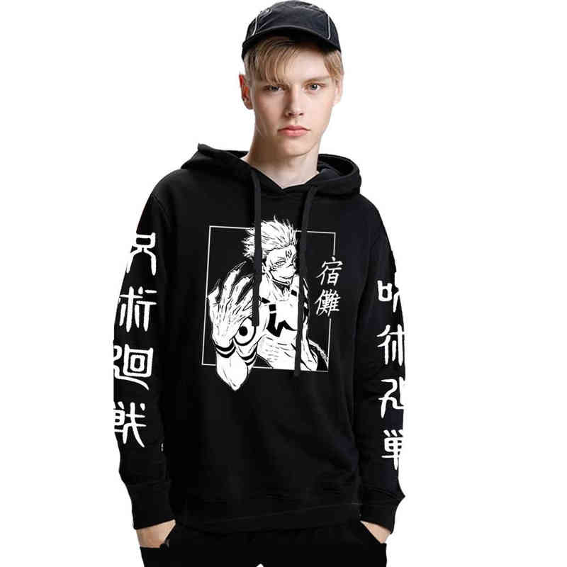 

Jujutsu Kaisen Anime Hoodies Funny Sukuna Hoodie Sweatshirts Streetwear Pullover for Women and Men, Pink