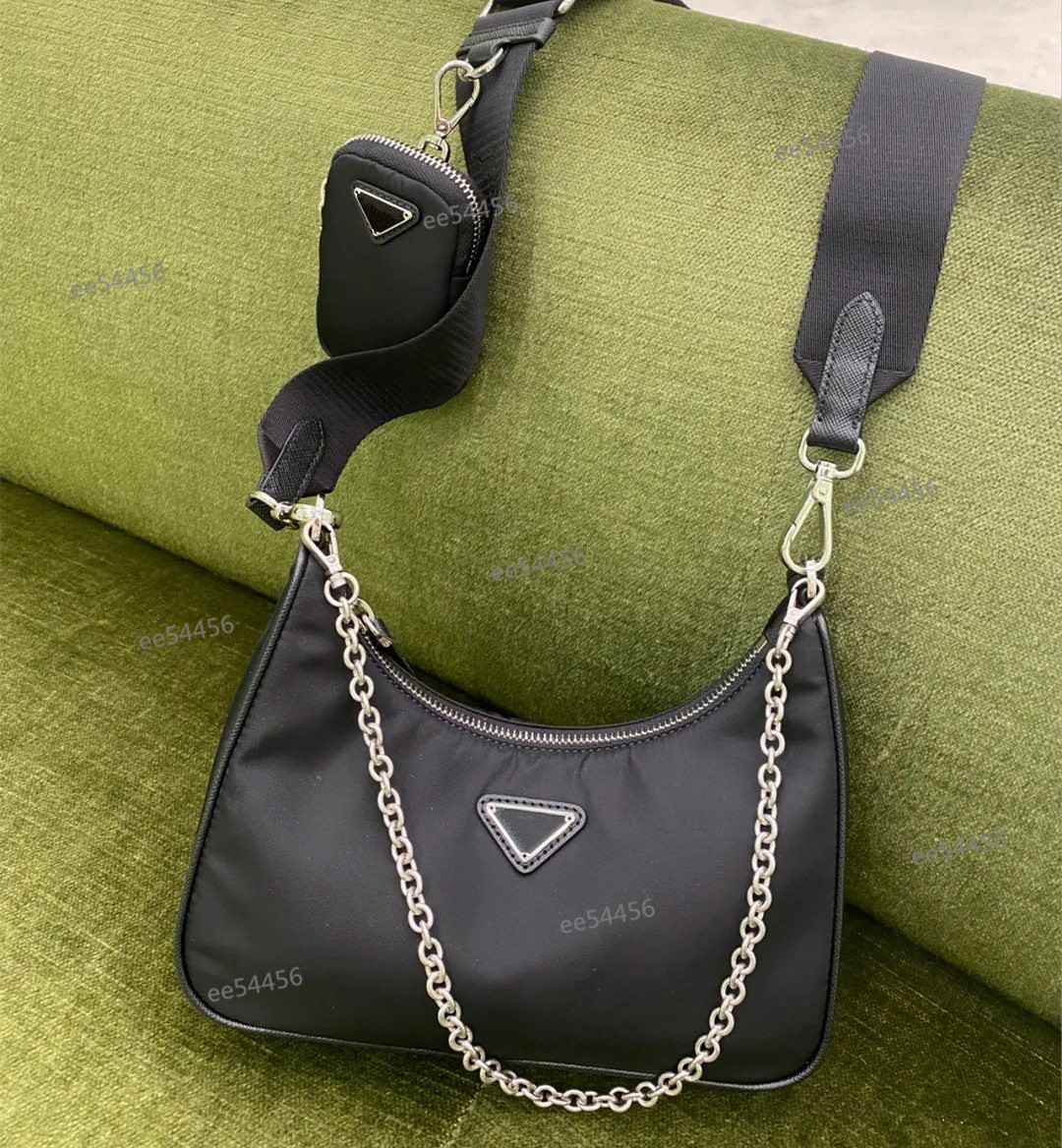 

Top quality reedition 2005 Designer luxury wallet Hobo Shoulder Bags tote messenger duffle Nylon leather Crossbody bag women man men famous