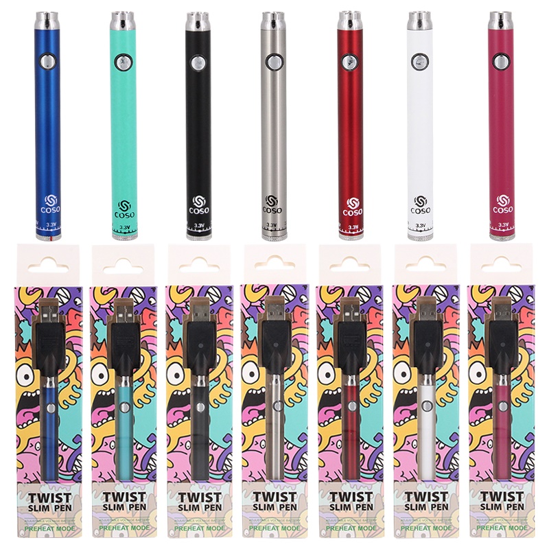 

510 Thread Battery E-Cigarette Vape Pen Variable Voltage Preheating Style