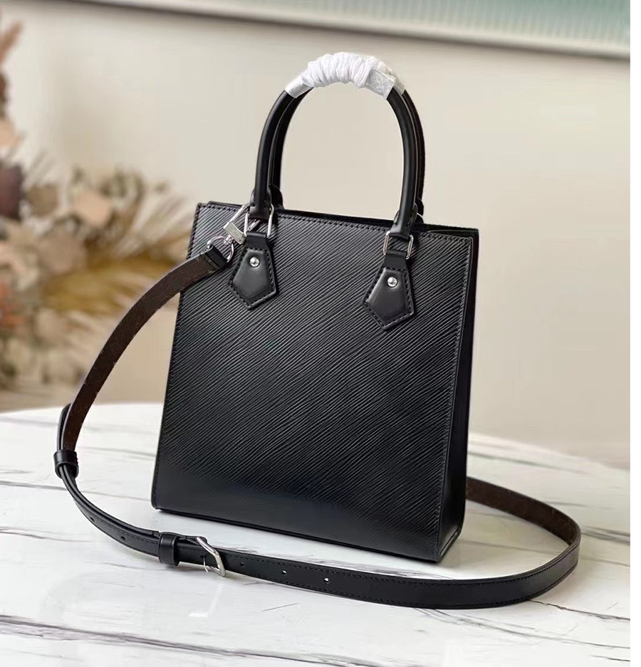 

2021 High designers petit shoulder bag women sas plat BB crossbody bags black grained leather handbag m58660 vintage cute pouch fashion purse tote removable strap, Not bag;don't choose