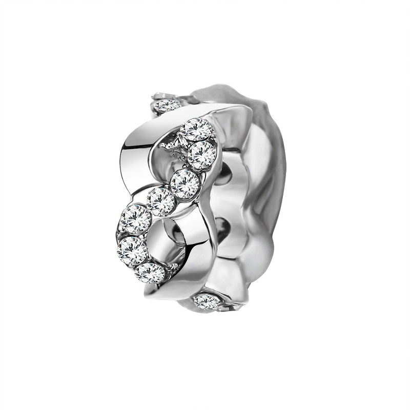 

Fits Pandora Bracelets 20pcs Infinity Spacer Crystal Silver Charms Beads Fits pandora Charms Bracelet Necklace For Jewelry Making 925 Sterling Silver Charms
