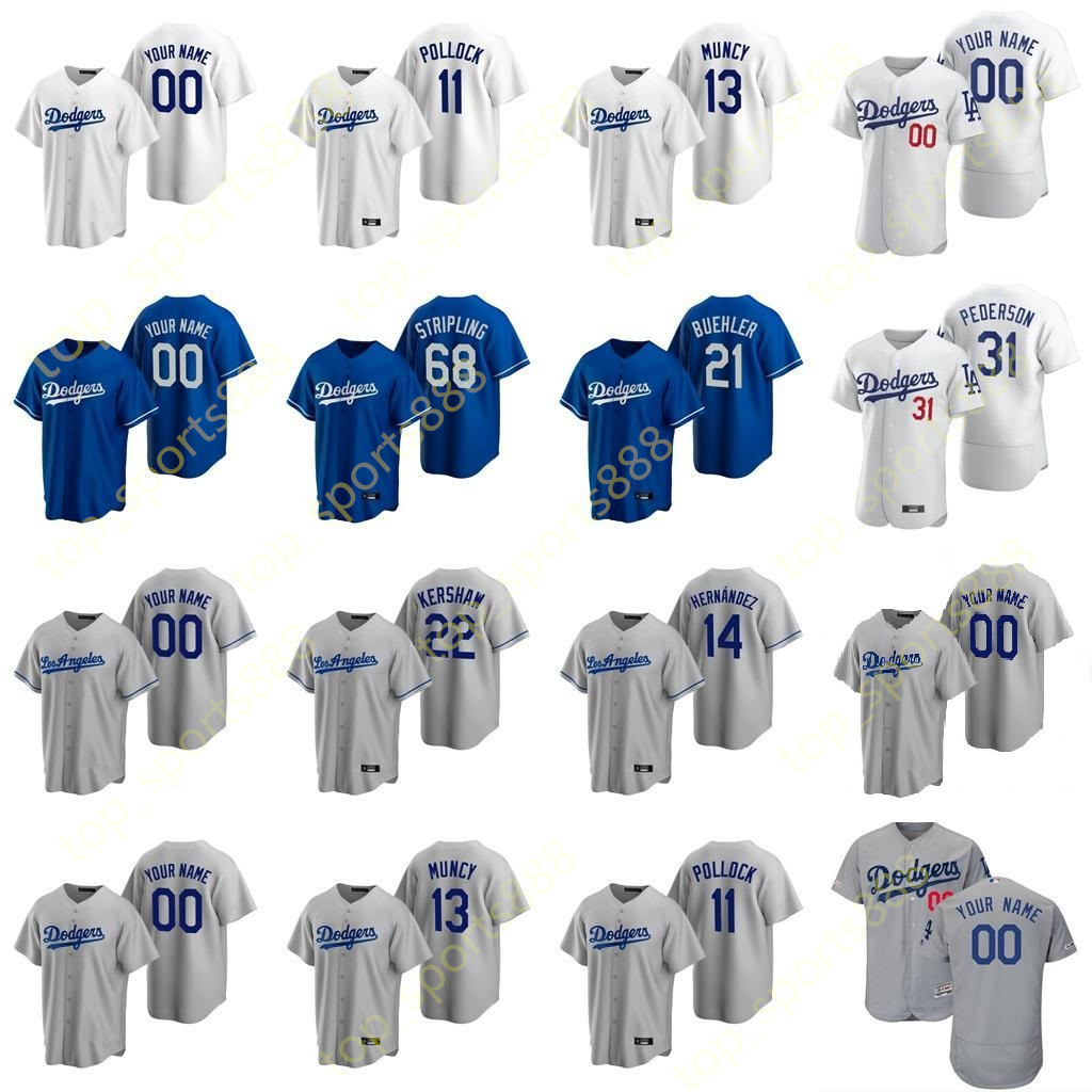 

Los Angeles 27 Trevor Bauer Mookie Betts Jersey Cody Bellinger Clayton Kershaw Corey Seager Justin Turner Julio Urias David Price, Blue;black