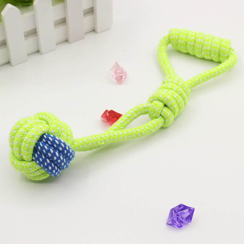 

Set Pet Protection Products Environmental Cotton Molars Bite Resistant Rope Beagle Dog Toy Combination Cleaning Teeth
