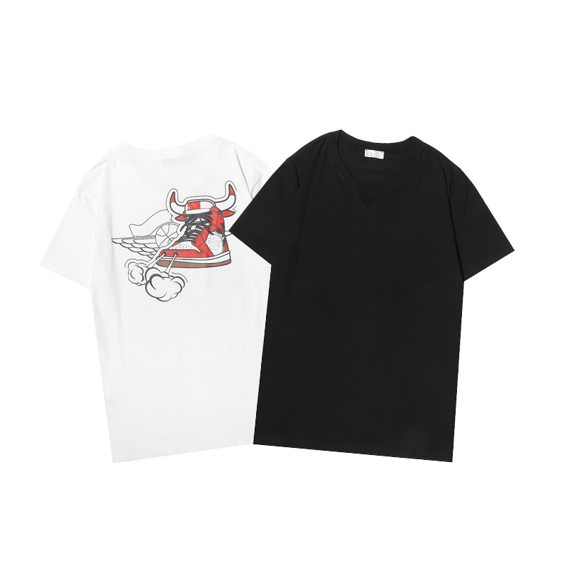 

Printed Mens T Shirt 2021 Summer Women Designers Clothes Fashion Casual Men S Clothing trend short sleeve Tees Womens designer Pattern t-shirts, White;black