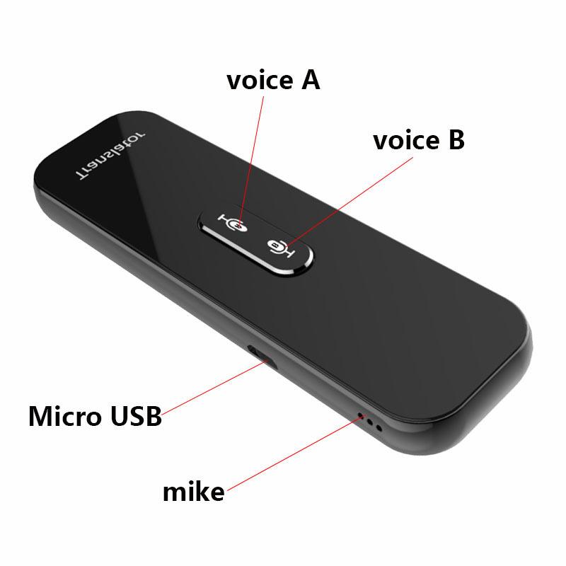 

Digital Voice Recorder G6x Portable Bluetooth Audio Converter, Intelligent Real-time Translation Device, With Pen CN(Origin)
