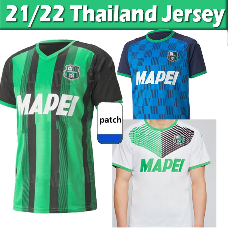 

2021 2022 Sassuolo SOCCER JERSEYS 100TH Centenary Locatelli Berardi BOGA 21/22 maglietta Calcio Traore FOOTBALL Shirts, Sasuoluo