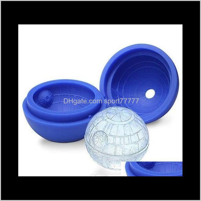 

Kitchen Tools Kitchen, Dining Bar Home & Garden Drop Delivery 2021 Creative Sile Blue Wars Death Star Round Ball Ice Cube Mold Tray Desert Sp