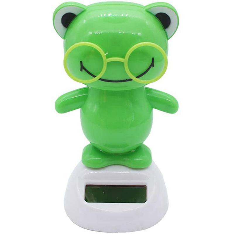 

Interior Decorations Solar Powered Dancing Figurine Toy Ornaments Kids Gift, Animal Bobble Head Car Accessories