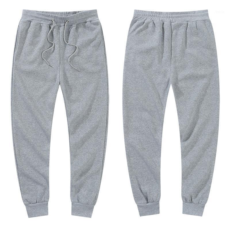 

Men's Pants Brand Men And Women Winter Casual Fashion Jogging Autumn Black White Sports Solid Color Daily Stretch