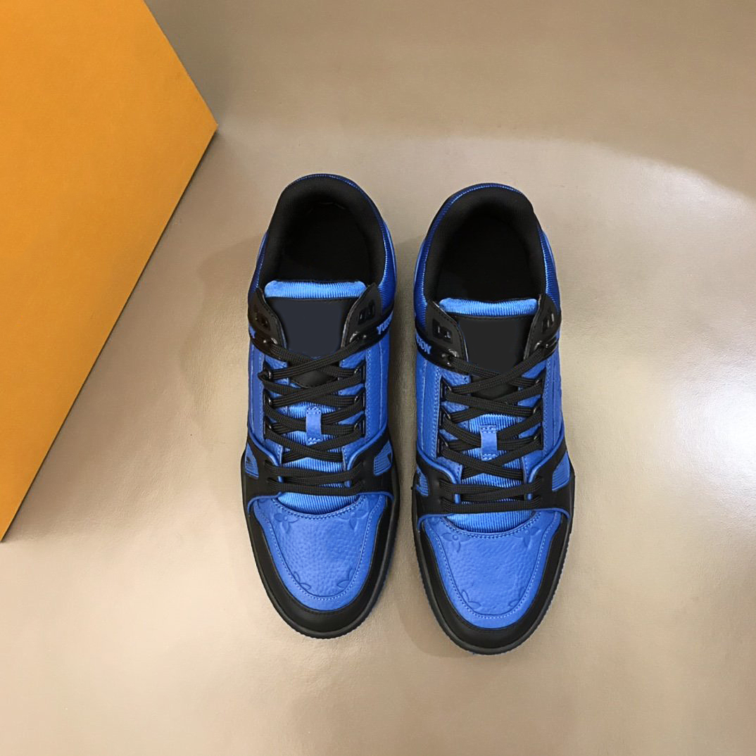

High quality luxury Spring and summer men sports shoes collision color outsole super good-looking with box US38-45, As picture 1