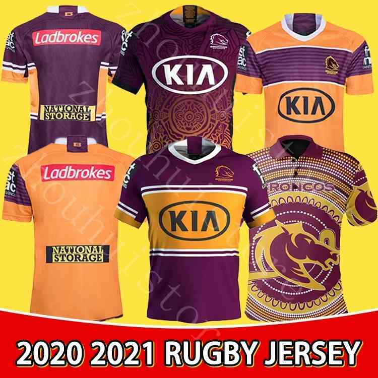 

2021 New Brisbane Broncos Rugby Jersey Brisbane Broncos Anzac 2020 Men Indigenous Jerseys Australia NRL Rugby League Jersey Size S-5XL, Black;gray