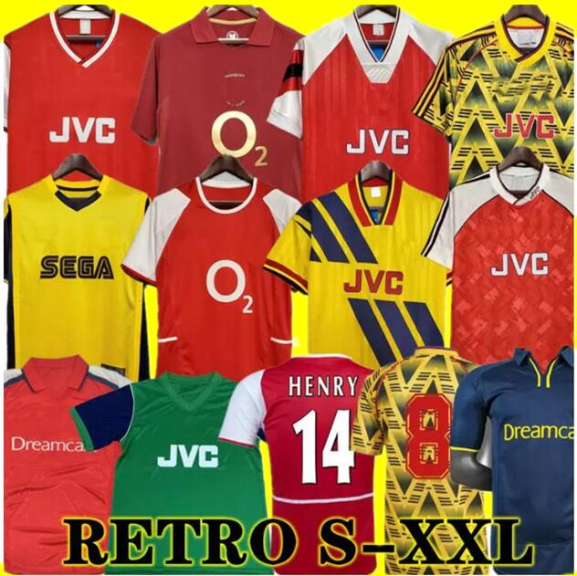 

HIGHBURY HOME FOOTBALL SHIRT SOCCER JERSEY vintage PIRES HENRY REYES 02 03 Retro 05 06 98 99 BERGKAMP 94 95 ADAMS Persie 96 97 Galla classic, 86 88 home