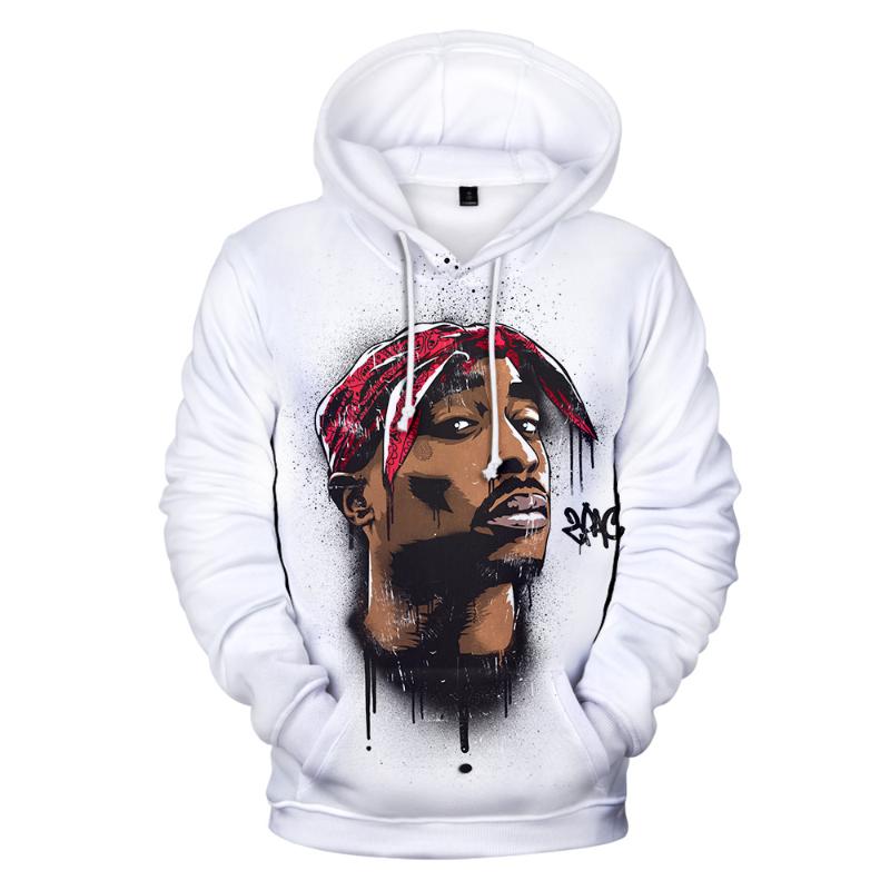 

Men's Hoodies & Sweatshirts Gangsta Rap 2Pac Mens Hoodie Sweatshirt Hooded Men/Women Shakur Hoody Polluvers Cap Tracksuits, Aps-12001