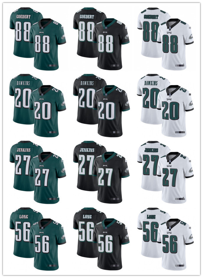 

Men Women Youth PhiladelphiaEagles20 Brian Dawkins 27 Malcolm Jenkins 88 Goedert 56 Chris Long Football Jersey, Colour