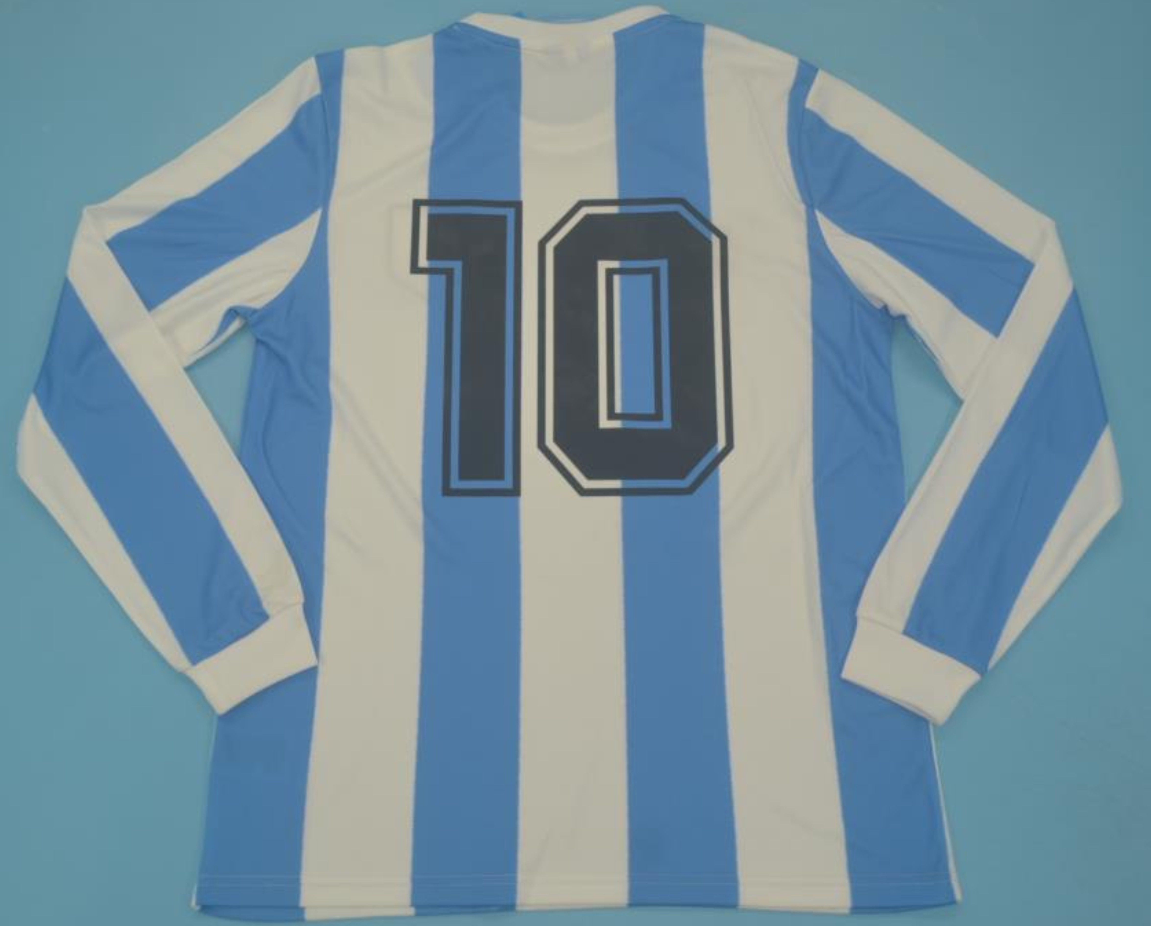 

Argentina 1978 home long sleeve SOCCER JERSEY MARADOMA, Blue