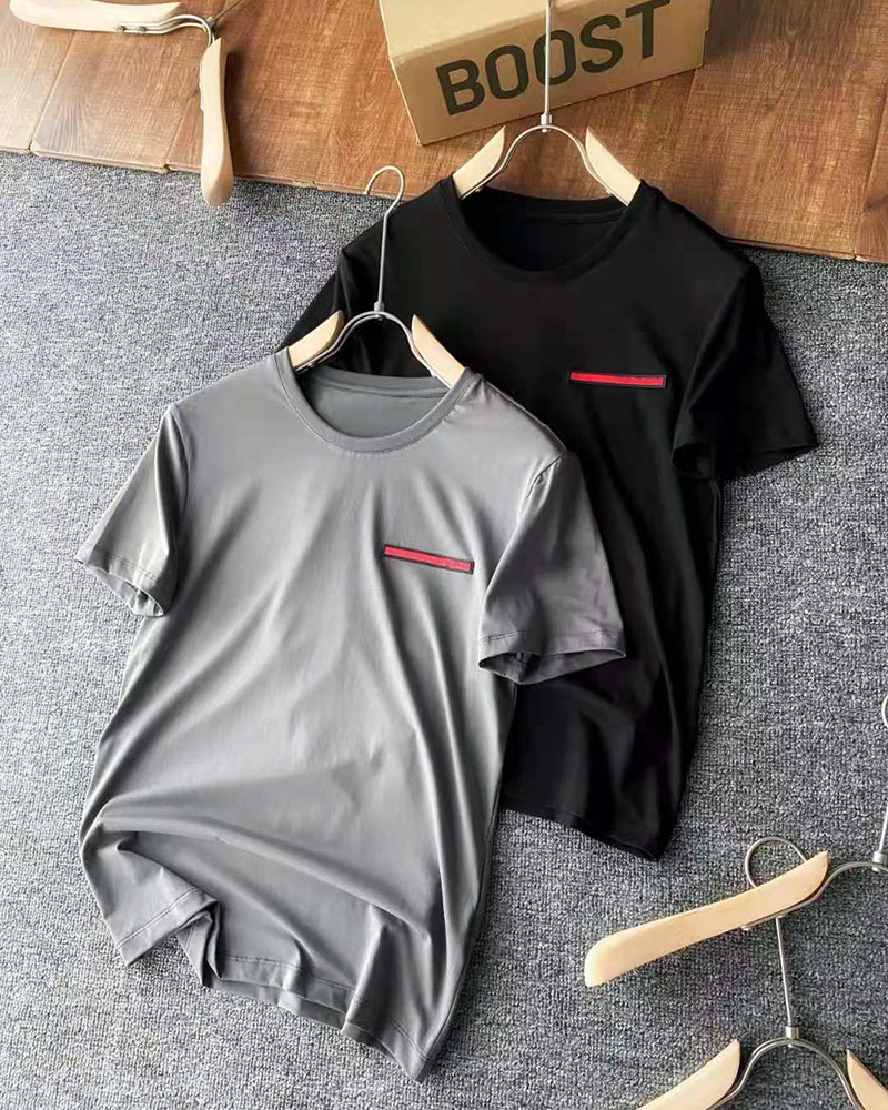 

Mens Designer T Shirts Men T-shirt Women Clothing Summer Casual Crew Neck Modal Short Sleeve High Quality Fashion Shirt for Male Size M-3XL, White;black