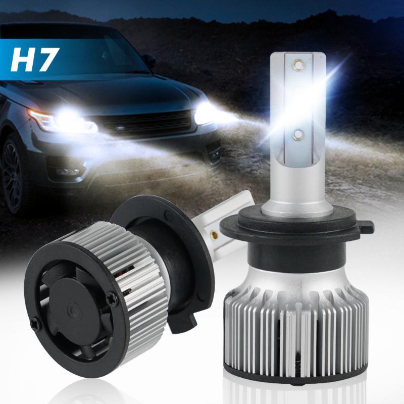 

Car Headlights H7 LED Headlight 10000LM 6000K CSP Lamp Bulbs For Genesis 2009-2014 2013 2012 Santa Fe XL 2013-2021 2021