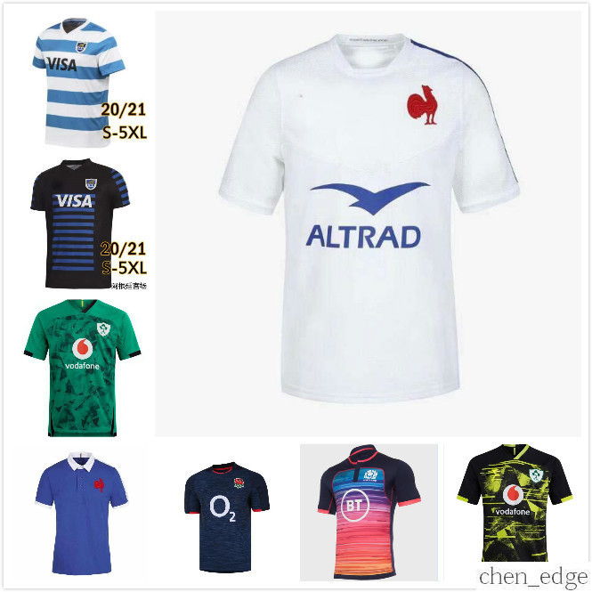 

2021 World Cup ireland japan Australia Argentina Scotland Rugby jersey Irish national team rugby Jerseys men home away polo shirts uniform, Black;gray