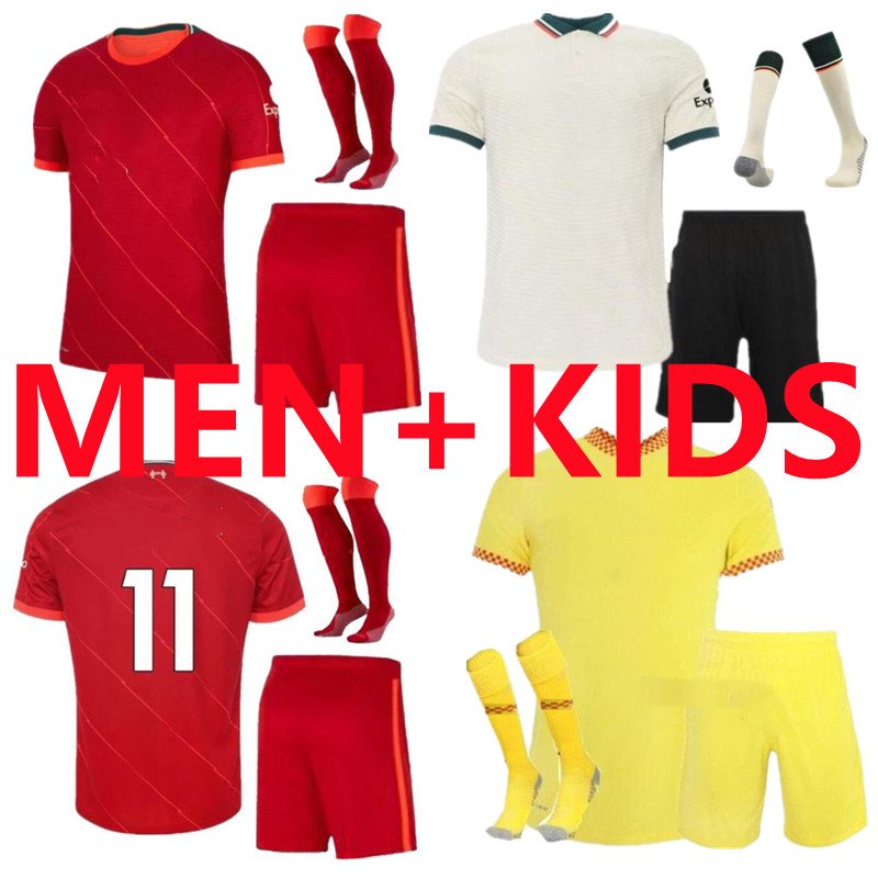 

2021 2022 Men kids football jersey shirt maillot foot soccer jerseys set 20/21 camiseta de fútbol