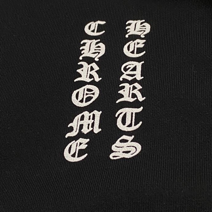 

flower Chrome letter hearts arm Sanskrit Hoodie men's and women's zipper sweater coat, White;black