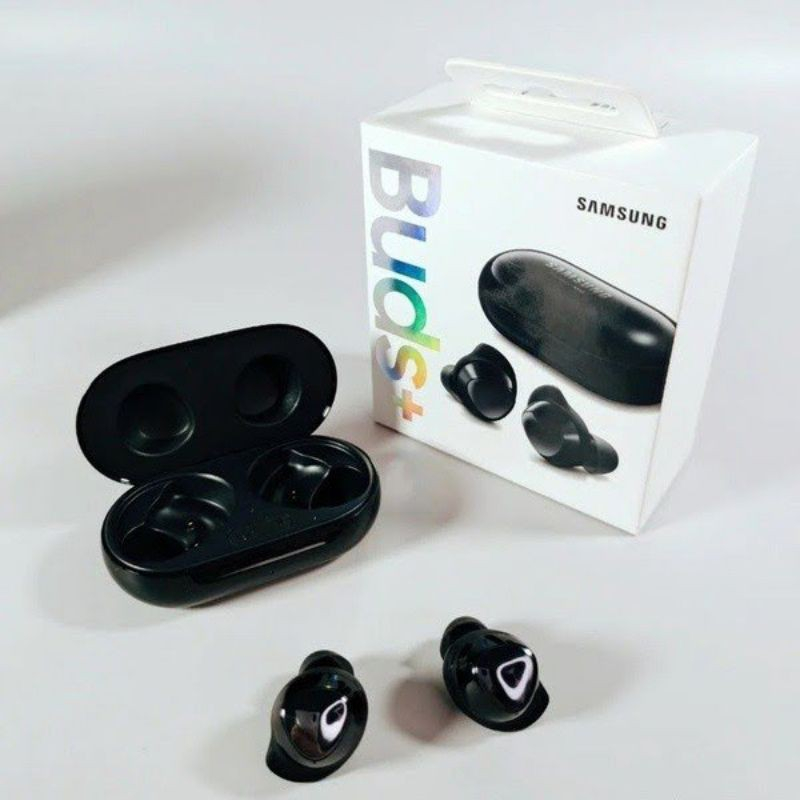 

2021 Cosmic Black Samsung Galaxy Buds+ R175N True Wireless Earbud Headphones for Calling