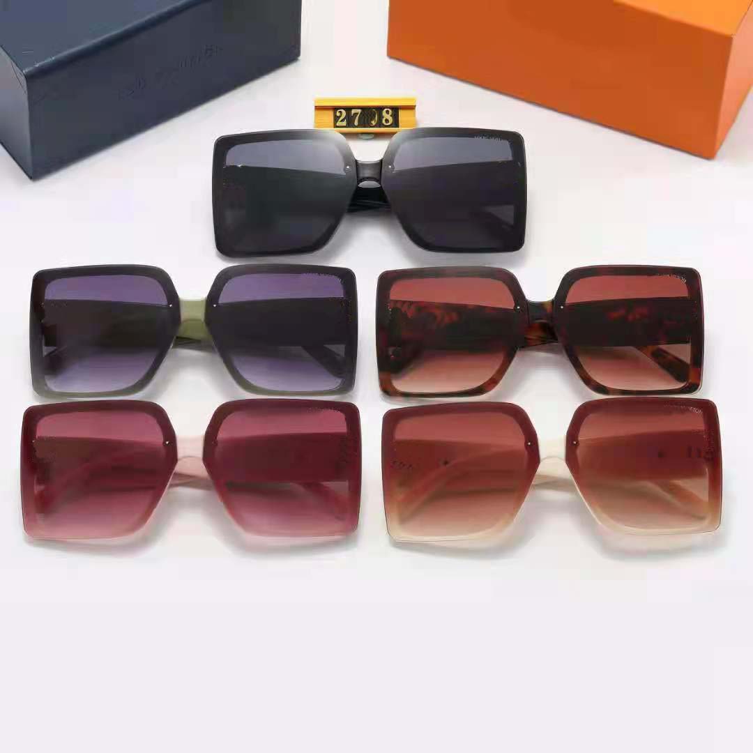 

Women luxury designer sunglasses Hot Girl New Fashion Big Frame Driver Net Red Band Sunglasses With box