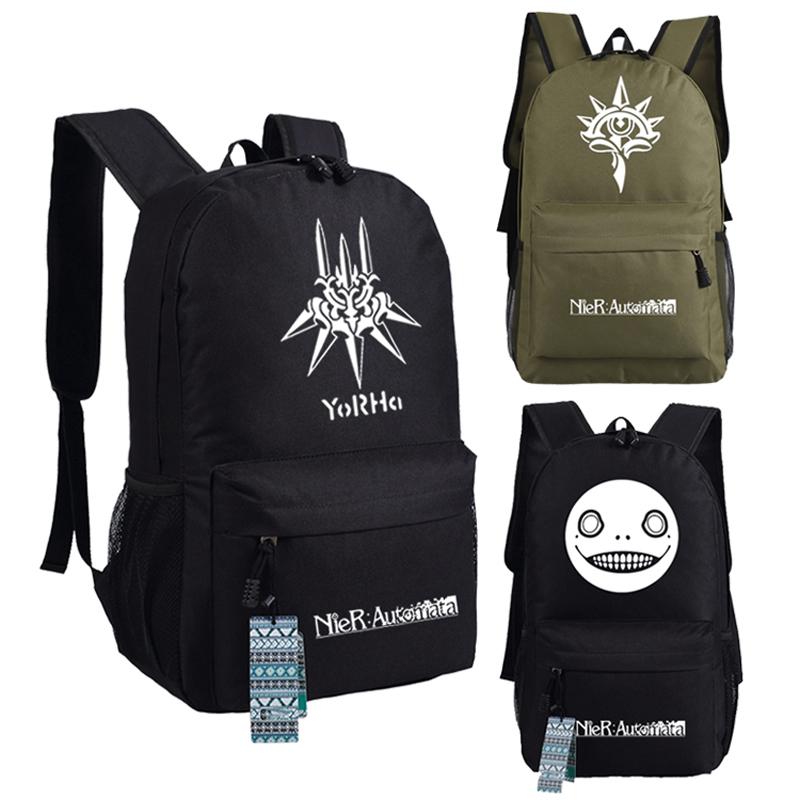 

Backpack Steam Game NieR:Automata Bag School BOOK Travel Boys Girls Men Women Unisex Japan