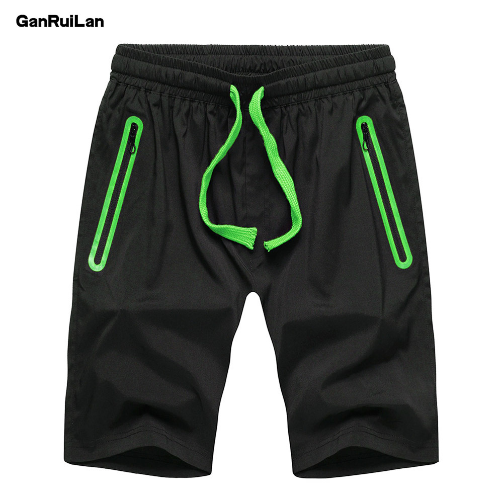 

Arrive Shorts Men Summer Beach Short Male Casual Shorts Mens Solid boardshorts High Quality Drawstring Fashion Short men 210518, Orange color