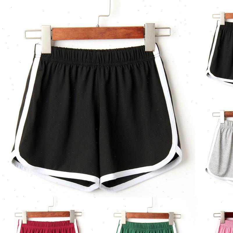 

women short summer sport biker shorts casual daily basic easy holiday running solid brief feminino mujer sw, White;black