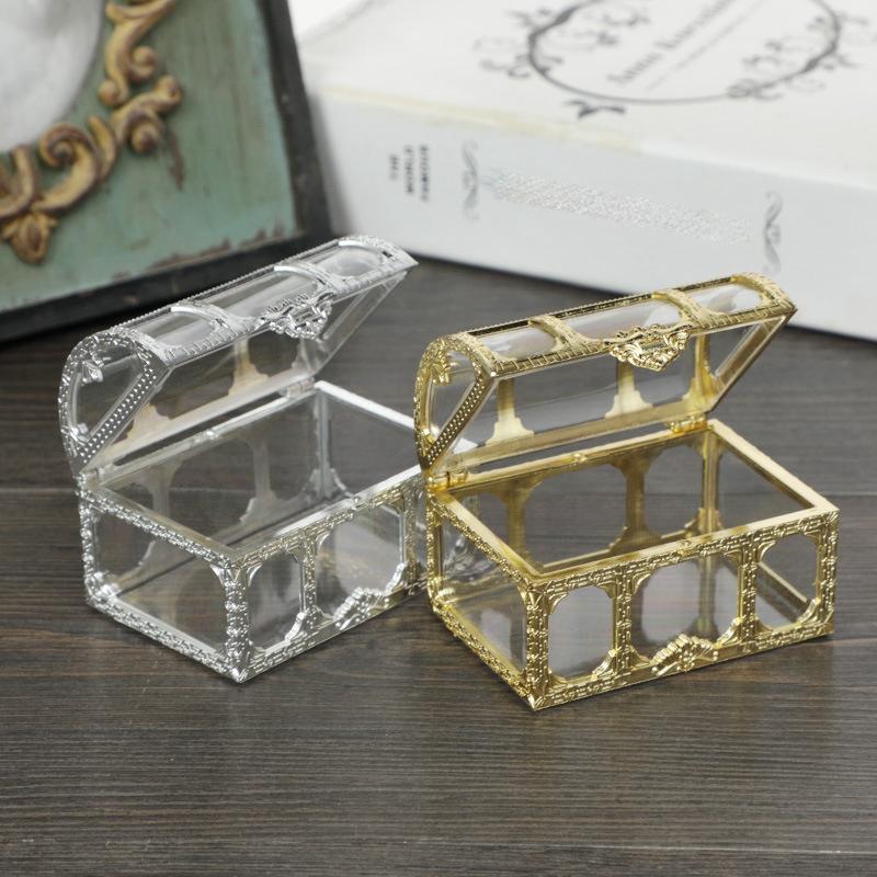 

Gift Wrap Creative Candy Box Treasure Chest Shape Sugar Containers Holder Storage Case Party Supplies For Wedding