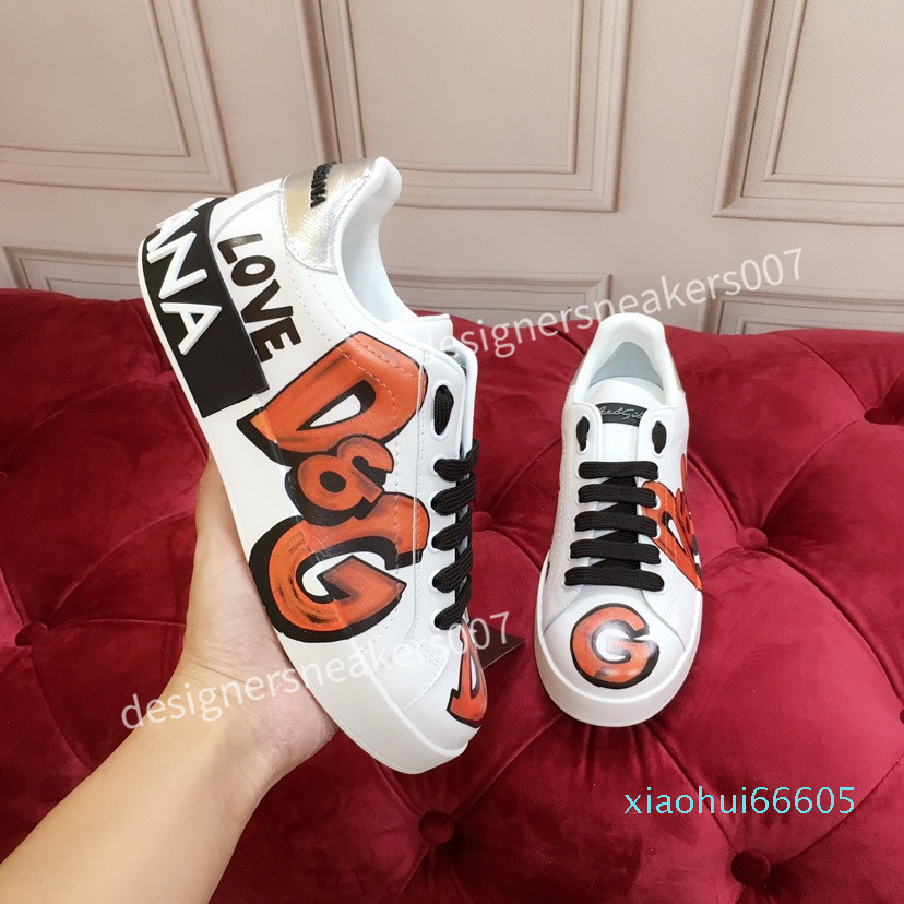 

top new Woman arrival Casual Shoes White Black Red Fashion Mens Women Leather Breathable Shoes Open Low sports Sneakers hc19100712, 01