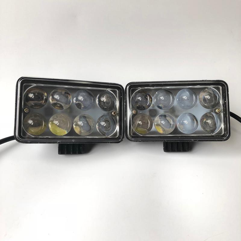

Car Headlights 12v/24v/48v/60v/64v Offroad Led Headlamp 2x 40w 4x4 Truck Trailer RV ATV SUV SVT Hi-low Headlight Auto Replacement Spotlights