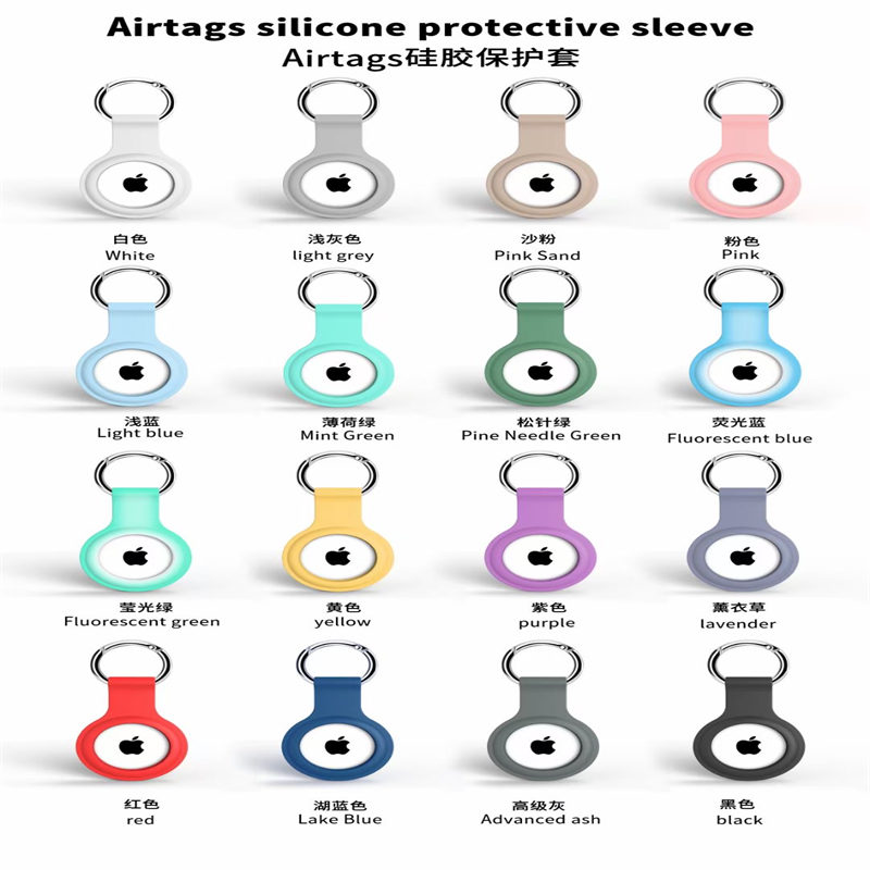 

Straps Protective Case Smart Devices Air Tags Anti-fall Anti-scratch Accessories Leather Protector Cover Shell Sleeve For AirTags Locator Tracker