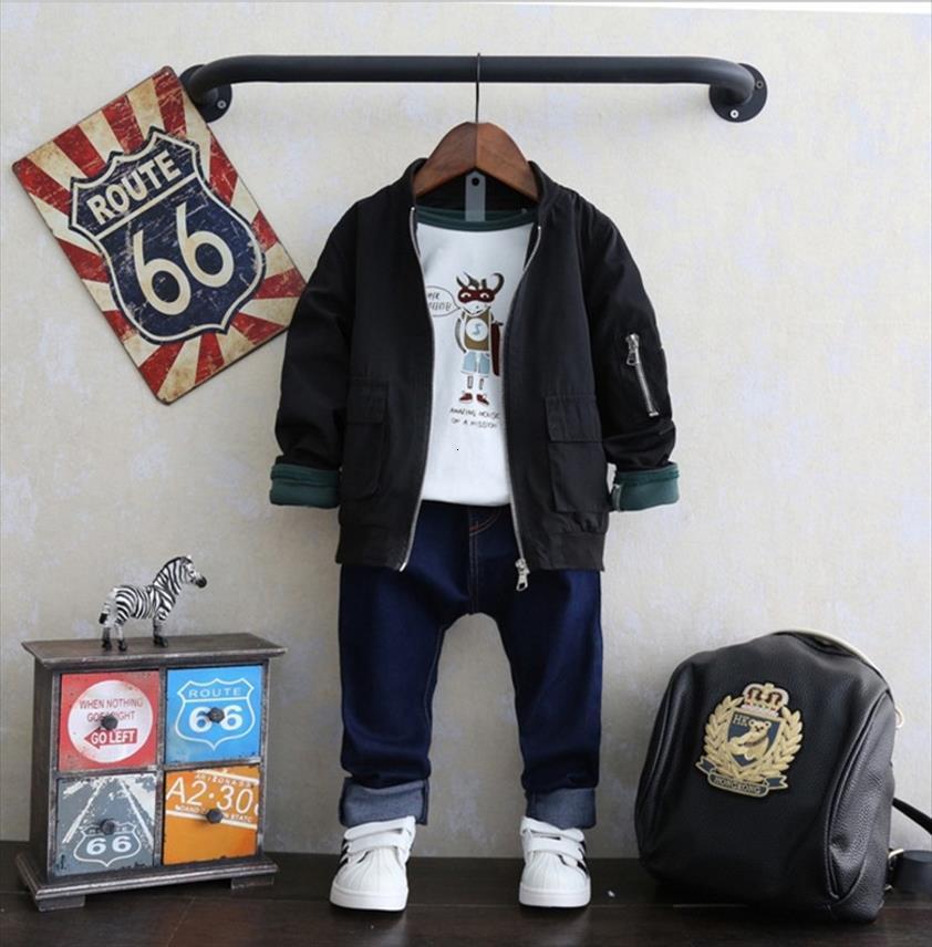 

childrens jacket spring and autumn boys fashion denim aircraft long sleeved lapel for 1 6 yrs kids, Blue;gray