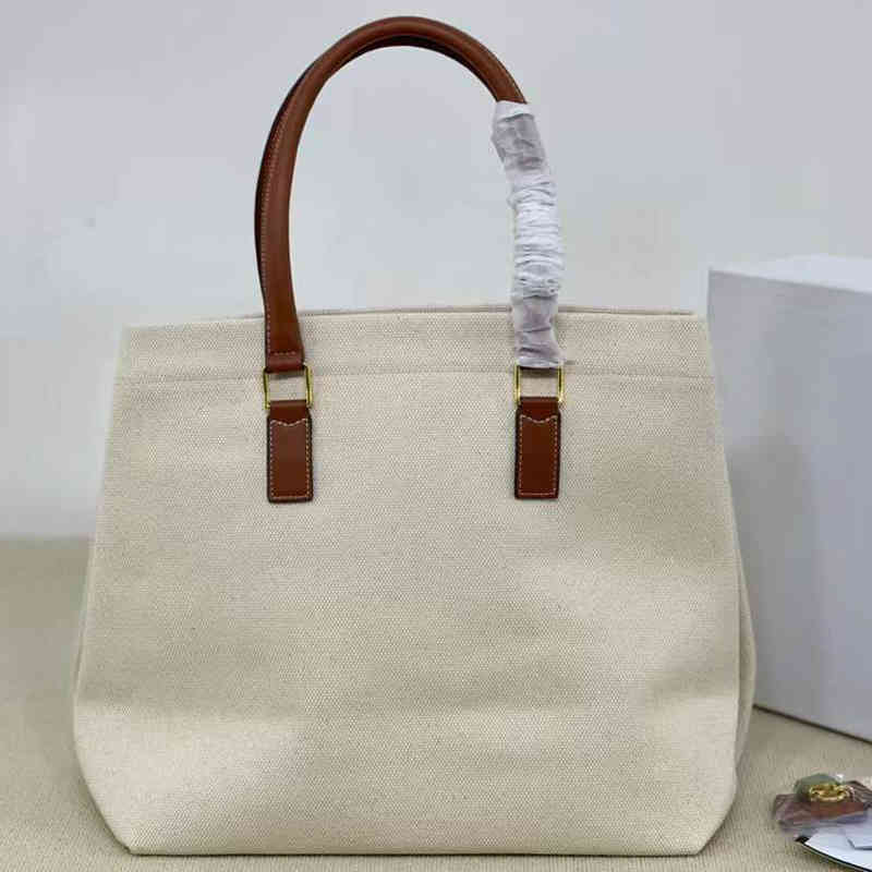 5A+ Duffle bag 21sss Canvas Tote women handbag luxurys designers bags 2021 Genuine Leather shoulder bag classic fashion casual shopping purse