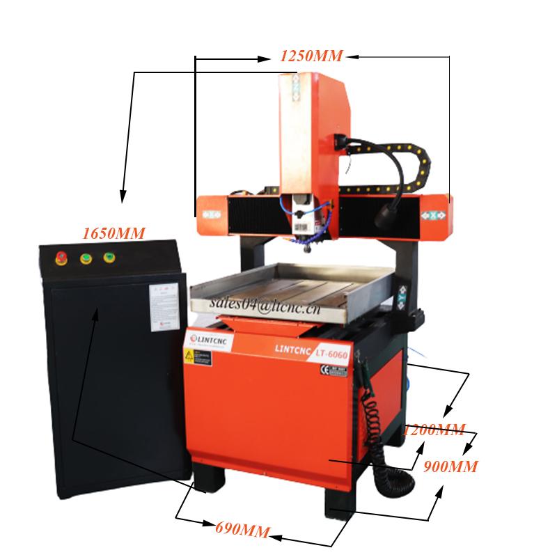 

Machining 2022 S Cast Iron Cnc Frame 6060 Fresadora 3axis Mach3 Aluminum Steel Mini Milling Machine Lt-6060