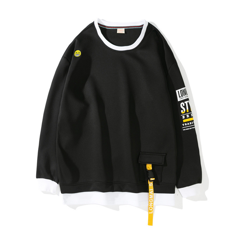 

Men's Hoodies & Sweatshirts Hip Hop Solid Color Sweatshirt Spring and Autumn Casual Streetwear Clothes UYQ1, Beige