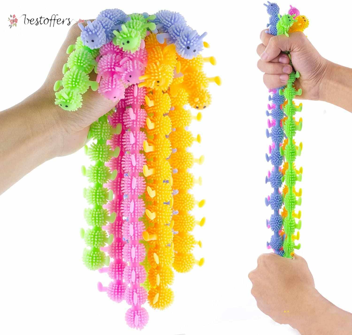 

DHL fidget toys Sensory Toy Noodle Rope TPR Stress Reliever Unicorn Malala Le Decompression Pull Ropes Anxiety Relief For Kids Funny BY03