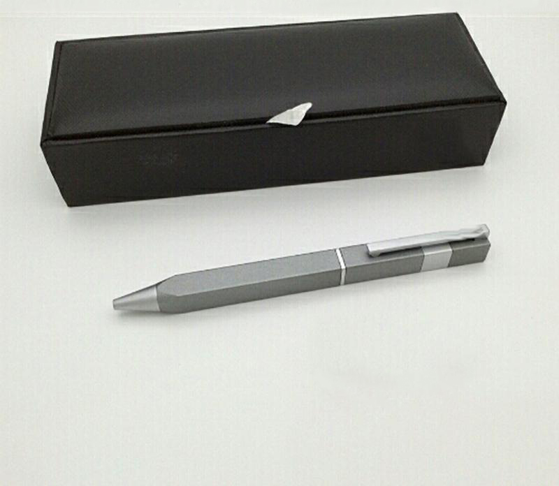 

GIFTPEN Luxury pen old 4-sided rectangular signature pens Classic brand metal texture business luxury-pen with box, Choose options
