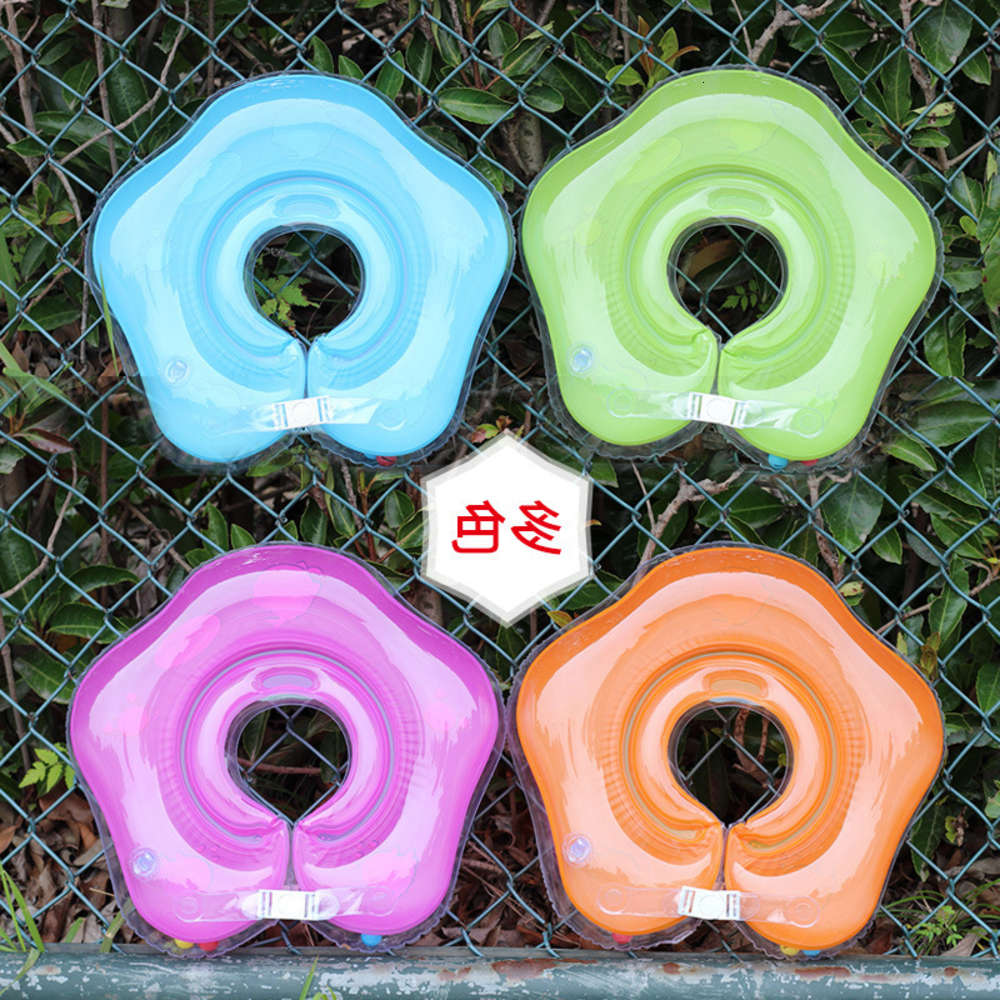 

Swimming ring Neonate inflatable neck loop infant baby special equipment children's double balloon swimming ring
