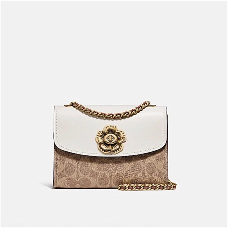 

Designer coach parker Shoulder Bags For Women Summer White Handbags Hobos