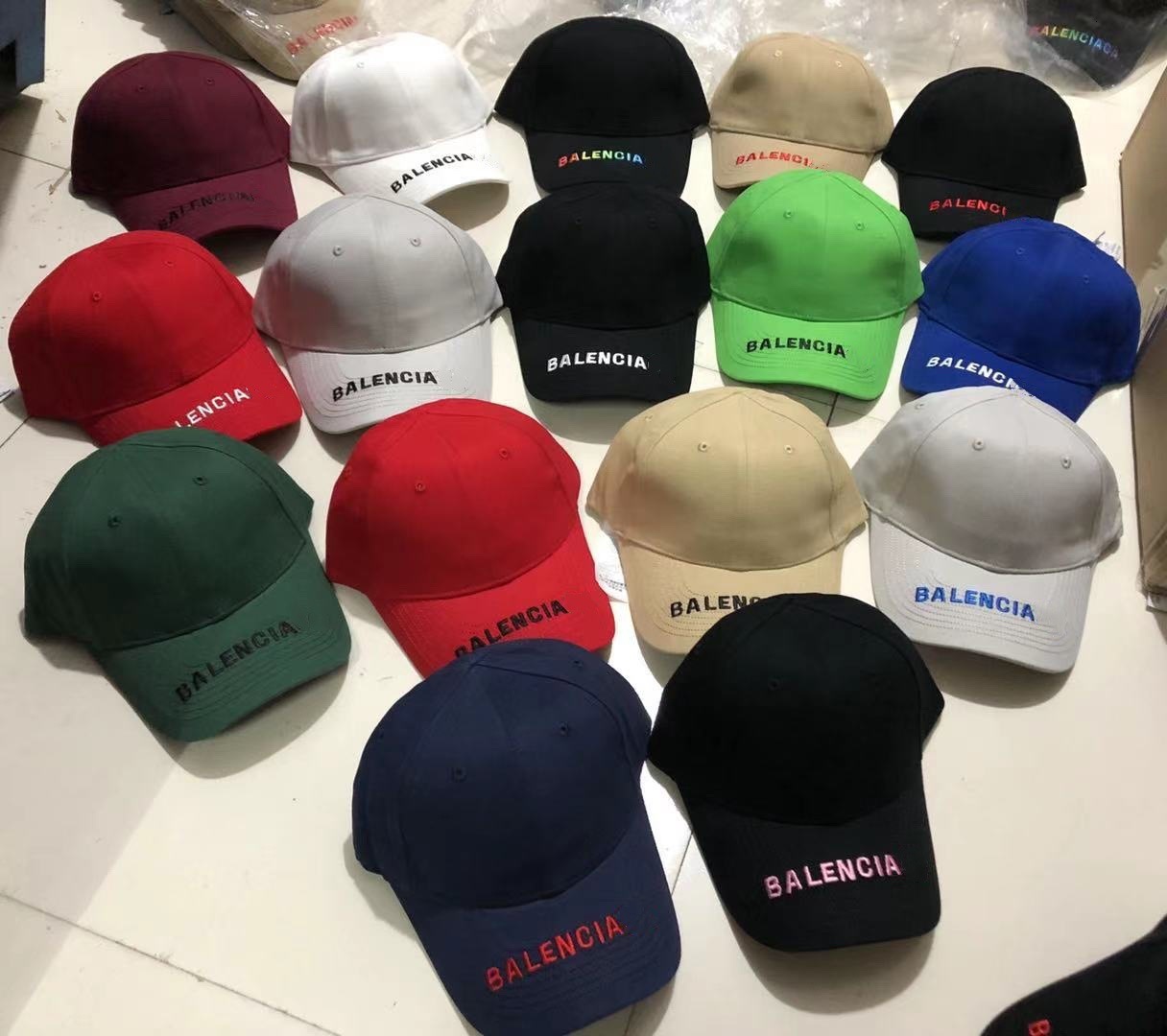 

2021 New spring summer trend B family hat baseball leisure travel cap simple hip hop letter embroidery men and women, Blue;gray